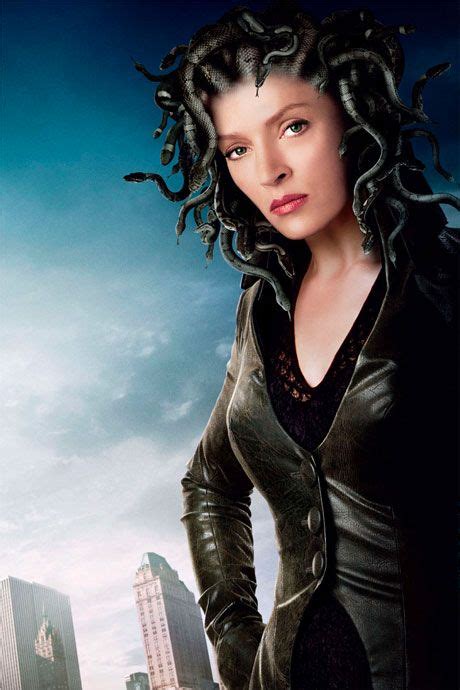 Uma Thurman Captivating The Audience As Medusa In Percy Jackson And The