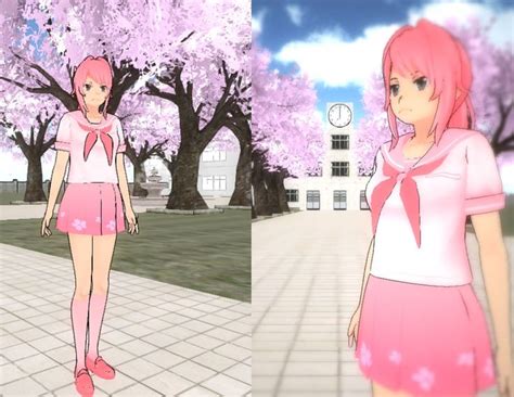 Sakura Miku Uniform Does Not Work In New Game Ver By Darkdoodles