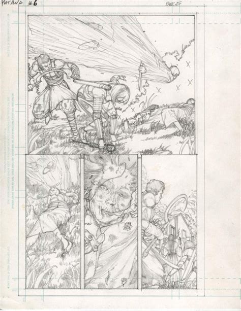 Katana 6 Pg 5 Dc New 52 Justice League Original Penciled Art By Alex