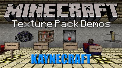 Kaynecraft Minecraft Texture Pack 152 Youtube