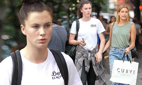 Ireland Baldwin Holds Hands With Her Cousin Hailey Baldwin On A Nyc