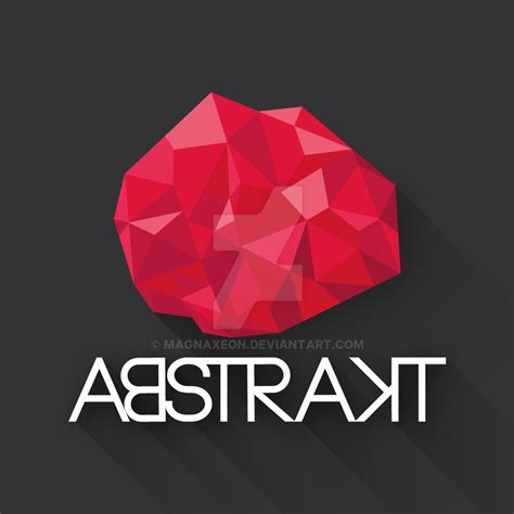 Abstrack Logo By Magnaxeon On Deviantart