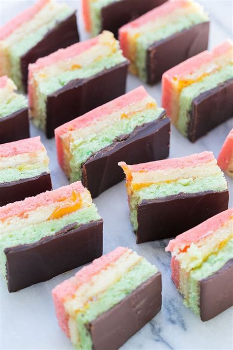 Italian Rainbow Cookies Sugar And Charm Recipe In Rainbow