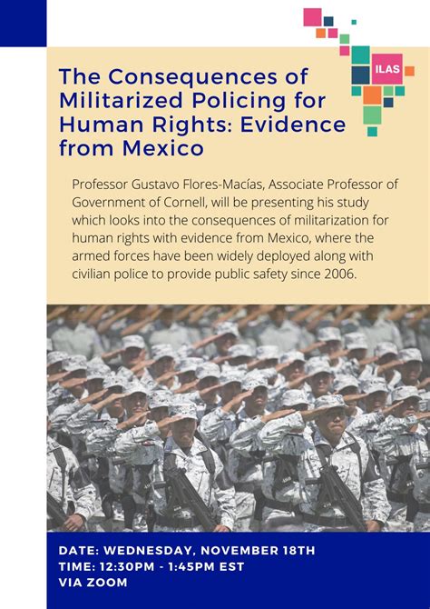 The Consequences Of Militarized Policing For Human Rights Evidence