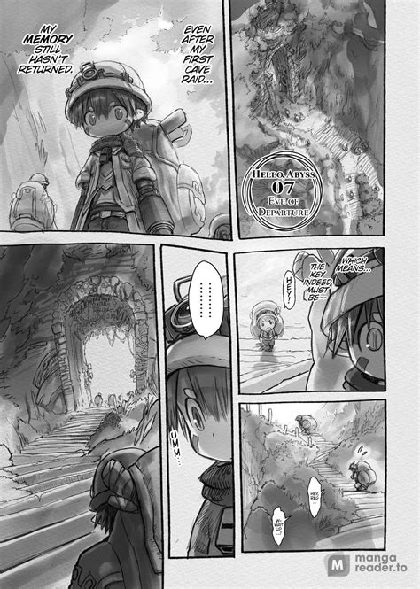 Made In Abyss Chapter 7 Made In Abyss Manga Online