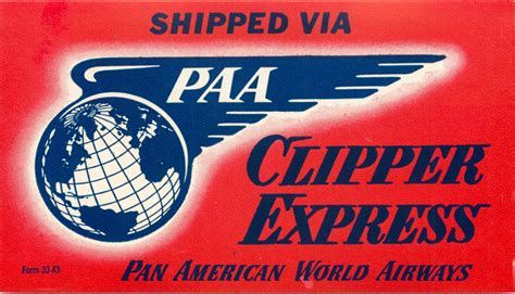 Clipper Express ~paa Pan American World Airways~ Great Airline