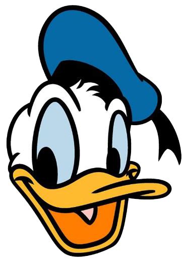 Donald Face Disney Collage Disney Drawings Cartoon Painting