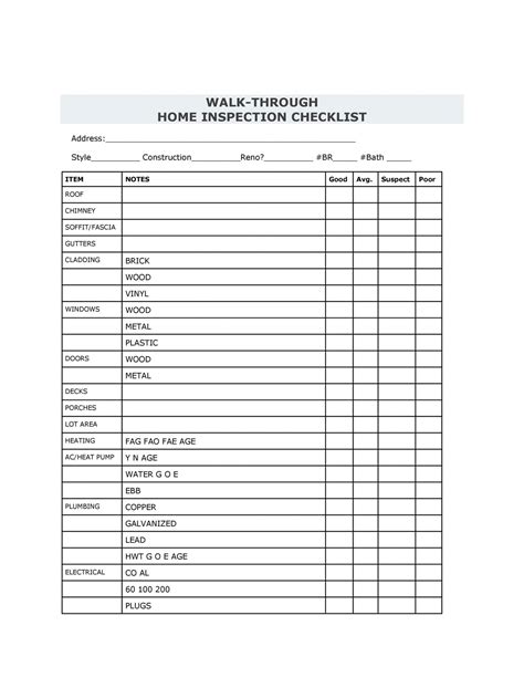 See how this full body harness inspection checklist works below. Buying A House Checklist Template