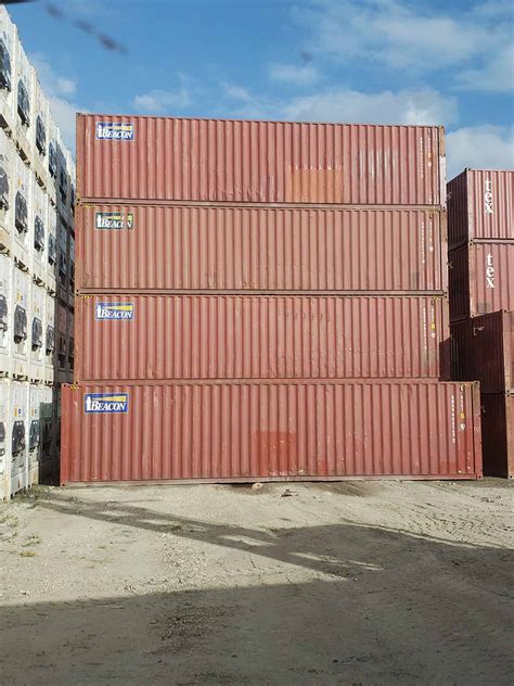 New And Used Shipping Containers For Sale In Miami