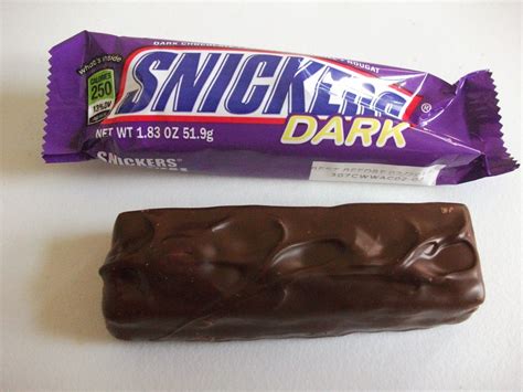 Snickers Dark Chocolate American Version Review