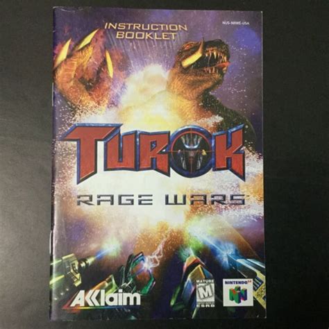 Turok Rage Wars Nintendo 64 N64 For Sale Online EBay
