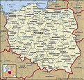 Map of Poland and geographical facts, Where Poland is on the world map ...