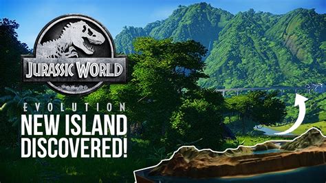 Jurassic World Evolution Island Map