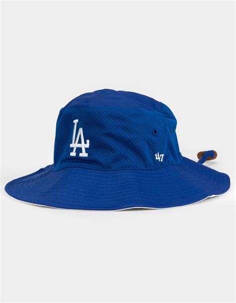 47 Brand Los Angeles Dodgers Panama Pail Bucket Hat Bluewhite Tillys