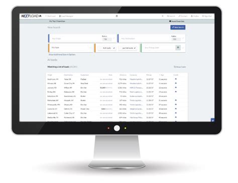 Free automated email notifications on matched freight and trucks. NextLOAD | Load Board for Carriers, Brokers, & Shippers ...