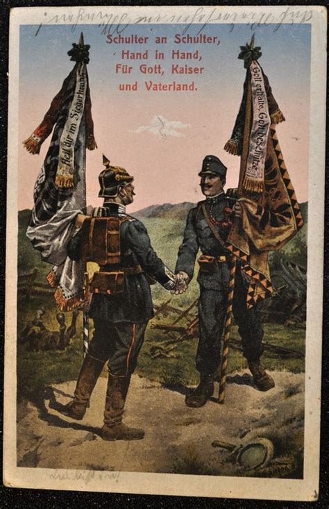 Filewwi Postcards German And Austrian Soldiers Wikimedia Commons