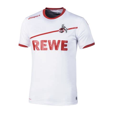 Egal ob fußball im eigenen garten schauen, oder sich ins stadion begeben, ein. Uhlsport 1. FC Köln Trikot Home 2018/2019 Weiss | Replicas ...