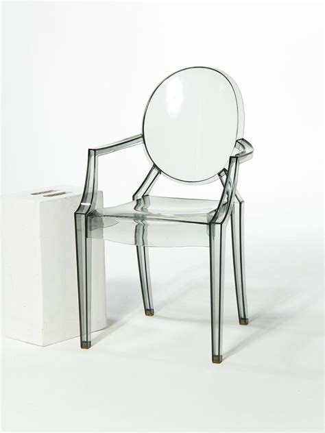 Ch155 Smoke Acrylic Ghost Chair Prop Rental Acme Brooklyn