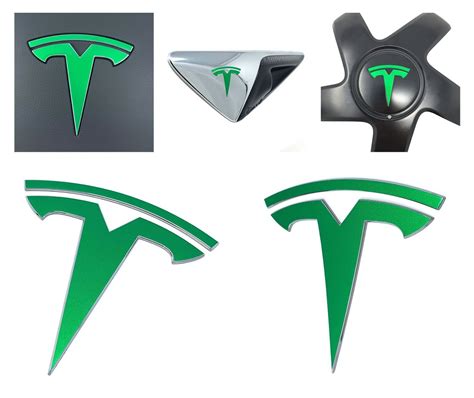 Tesla Model 3 Emblem Accessories Logo Decal Wrap 3m 1080 Vinyl 20