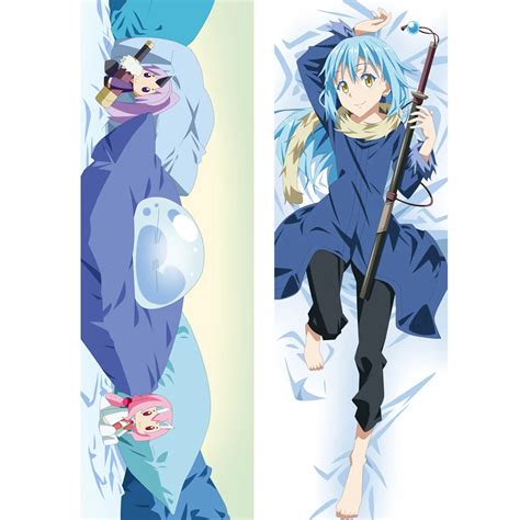 50x180cm Anime Rimuru Tempest Pillow Case Dakimakura Tensei Shitara