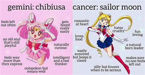 Sailor Moon Zodiac Signs Media Chomp