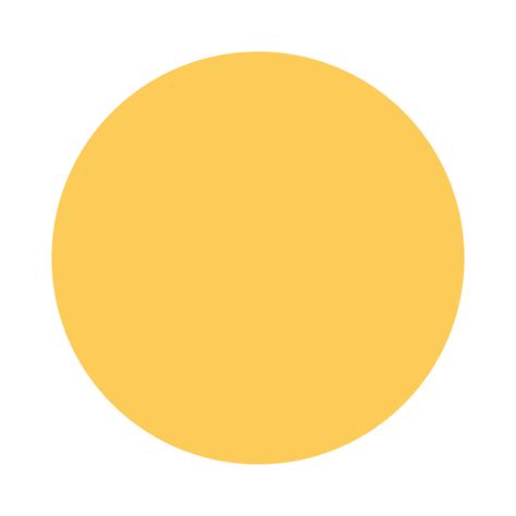 🟡 Yellow Circle Emoji - What Emoji 🧐