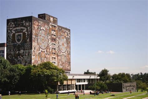 Library Building Of The National Autonomous University Of Mexico