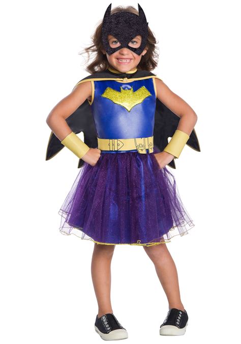 For pikachu's costume, i purchased a simple yellow tube dress on clearance and altered it to the correct size/length. Deluxe Batgirl Toddler Costume for Girls
