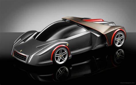 Ferrari Concept Black Wallpaper Hd Car Wallpapers Id 766