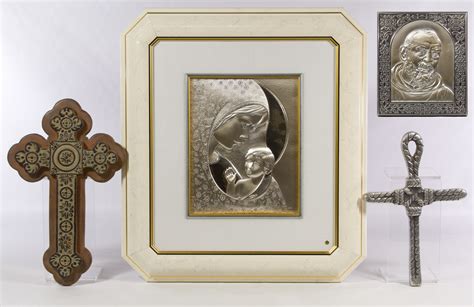 Christian Religious Object Assortment Leonard Auction