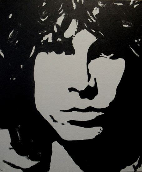 Jim Morrison By Dutch036 Vector Portrait Portrait Drawing Murciano