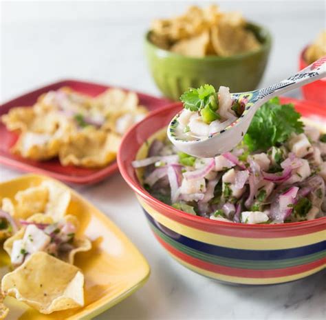 Tilapia Ceviche Recipe Analida S Ethnic Spoon