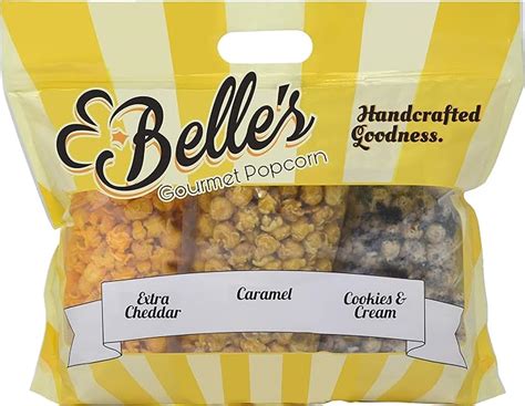 Belles Gourmet Popcorn Flavored Popcorn Snack Variety