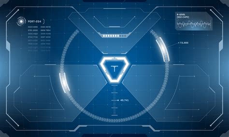 Vr Hud Digital Futuristic Interface Cyberpunk Screen Design Sci Fi