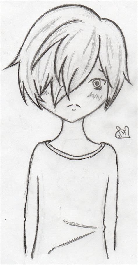 Cute Anime Boy Drawing At Explore Collection Of