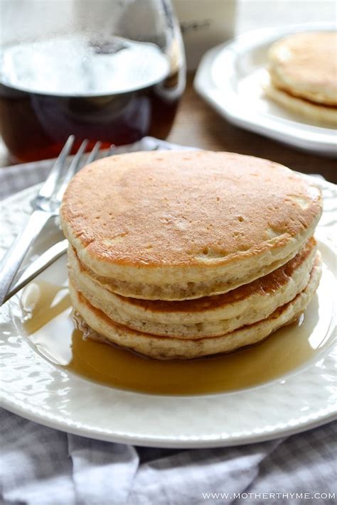 Brown Sugar Pancakes Mother Thyme Recipe Tasty Pancakes Brown