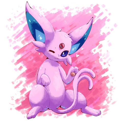 Espeon By Plattyneko On Deviantart Pokemon Eeveelutions Pokemon