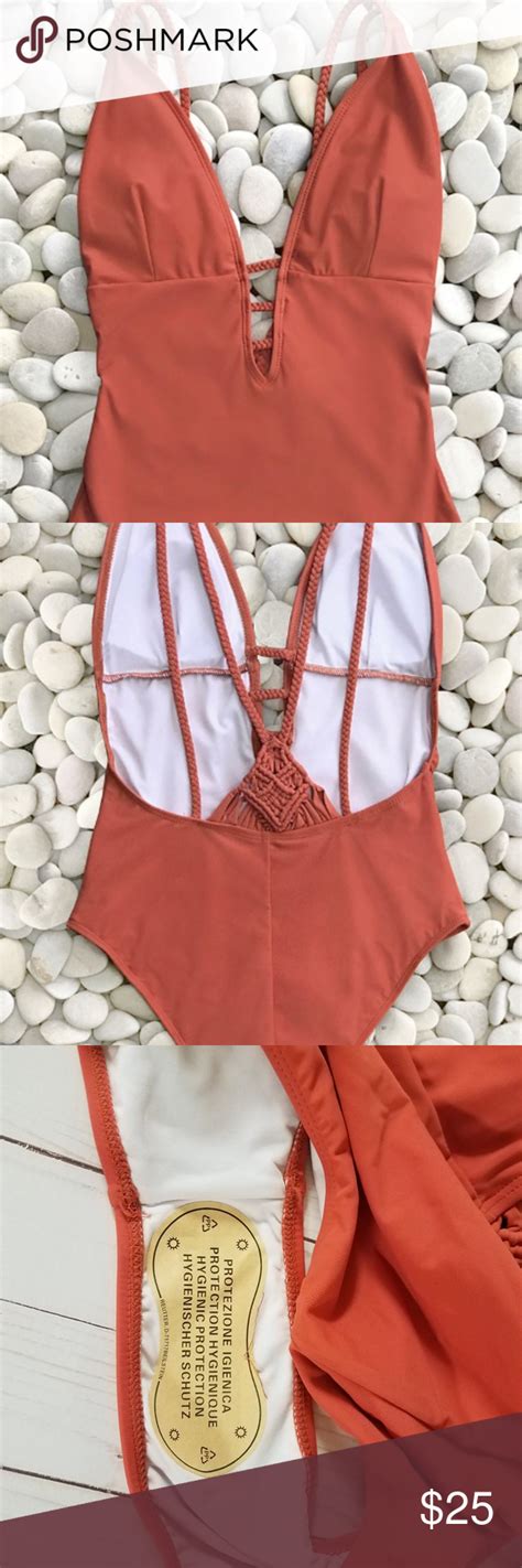 Cupshe Orange One Piece Swimsuit 2019 Line New One Piece Swimsuits