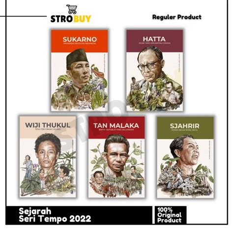 Buku Biografi Seri Tempo Kartini Chairil Anwar Sukarno Hatta 2022