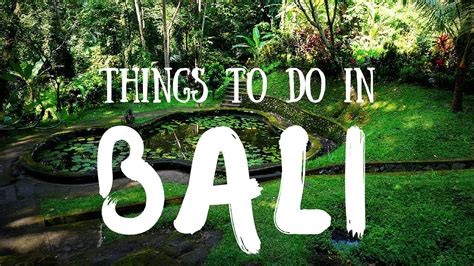 Things To Do In Bali Indonesia Top Attractions Travel Guide Youtube