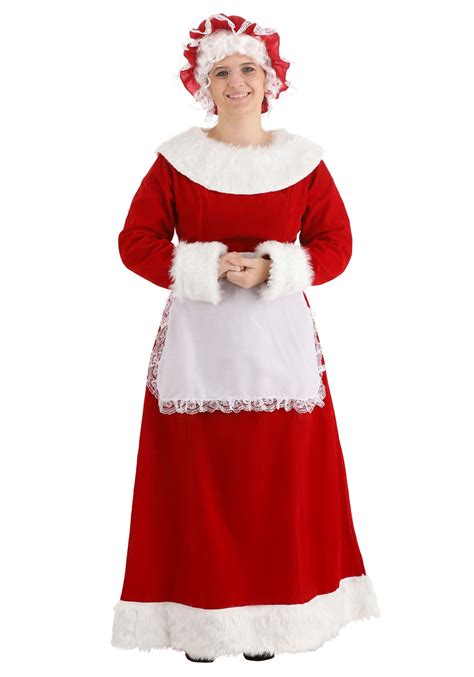 Mrs Claus Deluxe Costume Christmas Costumes For Women