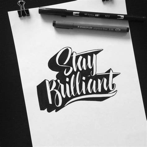 Beautiful Hand Lettering And Typography Works October 2017 Ydj Blog