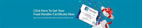 Train, test, and print your certificate! Food handlers cards ANSI Accredited | Products | Food Handler Solutions