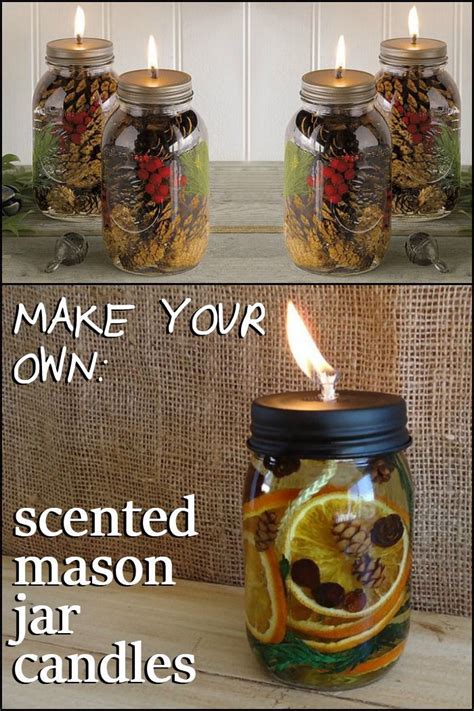 Make Your Own Scented Mason Jar Candles Mason Jar Diy