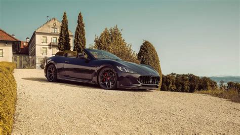 Maserati GranCabrio Will Be The World S First Topless Electric GT