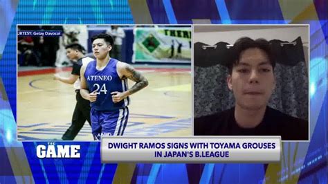 The Game Dwight Ramos On Playing In Japan Bleague Youtube