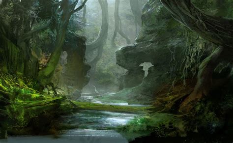 Guild Wars Concept Landscape Concept Fantasy Landscape Environment