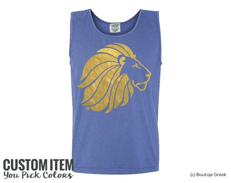 Adpi Alpha Delta Pi Custom Alphie Comfort Colors Sorority Tank