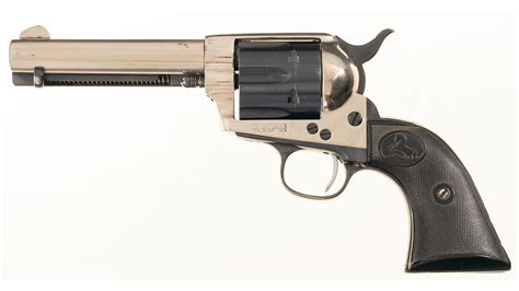 Antique Colt Saa Revolver Converted To 22 Caliber Rock Island Auction