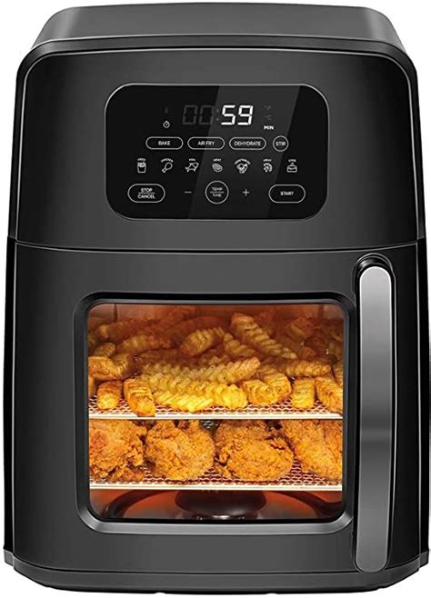 These irregularly shaped countertop appliances don't fry food at all. Amazon.com: Chefman Auto-Stir Air Fryer Oven Fries ...